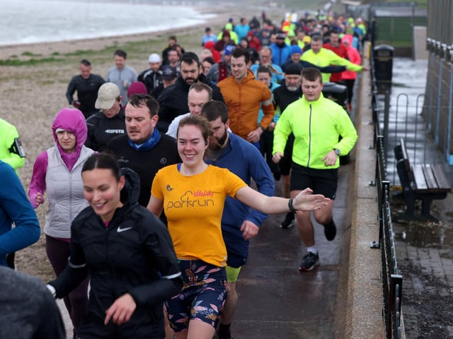 Lee-on-the-Solent parkrun. Picture by Sam Stephenson