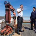 Alan Mak MP (right) with Harbour Master, Billy Johnson (left)