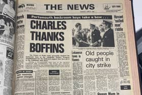 The headlines from The News on June 8, 1982 as the Falklands War entered its final week