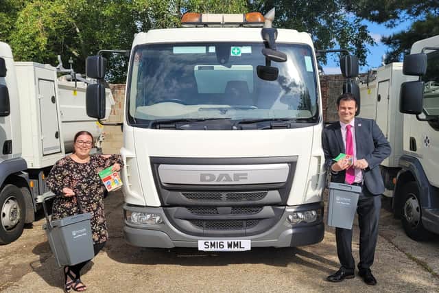 Cllr Kimberly Barrett and Cllr Dave Ashmore. Picture: Portsmouth City Council