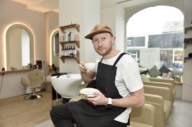Steve Madden (39) co-owner of Crema Coffee, their second site which they are based in at London Road, North End, Portsmouth.
Picture: Sarah Standing