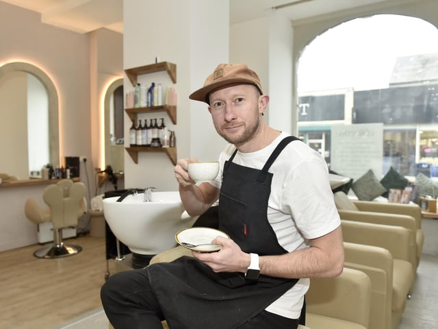 Steve Madden (39) co-owner of Crema Coffee, their second site which they are based in at London Road, North End, Portsmouth.

Picture: Sarah Standing