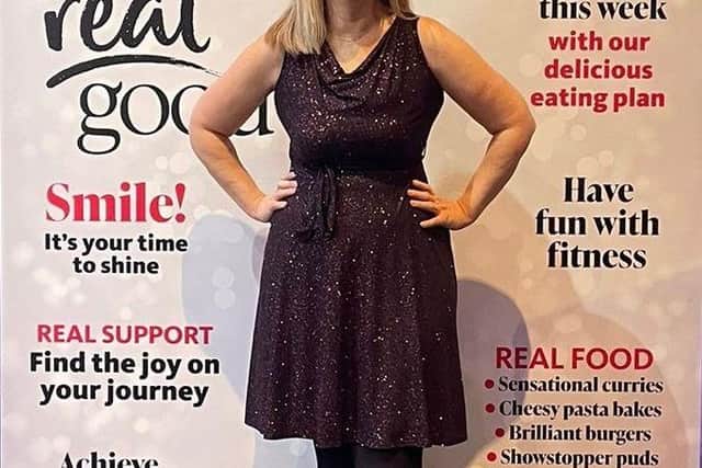 Mel Knibbs at Slimming Worlds annual awards ceremony in Birmingham.