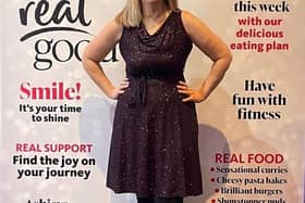 Mel Knibbs at Slimming Worlds annual awards ceremony in Birmingham.