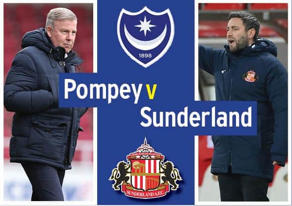 Pompey host Sunderland tonight in League One
