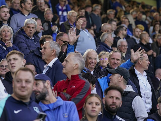 Pompey recorded their biggest crowd of the season on Saturday, with 20,330 packed inside Fratton Park for the visit of Sheffield United.