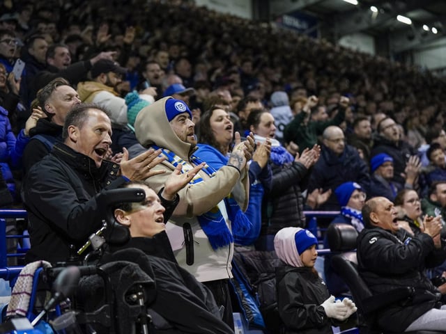 CEO Andy Cullen praised the Fratton faithful for their support this season in his programme notes