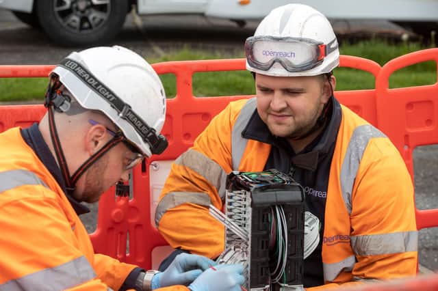 Openreach is rolling out super-fast broadband to homes across Fareham and Gosport. Picture: Openreach