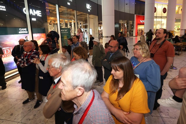 Portsmouth's first 'library of things' will open in the Cascades Shopping Centre this weekend (May 13). Run by the repair cafe, the facility will allow people to borrow tools and appliances rather than owning them.
Pictured is action from the opening event.
Picture: Sam Stephenson.