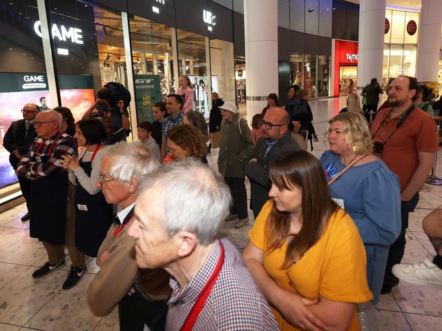 Portsmouth's first 'library of things' will open in the Cascades Shopping Centre this weekend (May 13). Run by the repair cafe, the facility will allow people to borrow tools and appliances rather than owning them.
Pictured is action from the opening event.
Picture: Sam Stephenson.