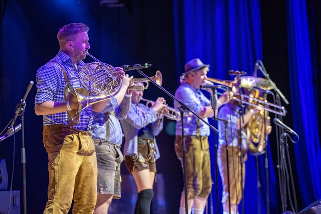 Portsmouth Guildhall played host to this years Oktoberfest event, with hundreds of guests over two sessions and German themed live music.
Pictured - Oktoberfest guests enjoying the atmosphere and live music
Photos by Alex Shute