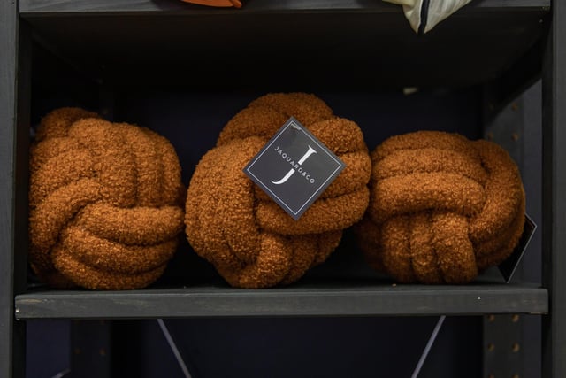 Interior accessories on display at the Jaquard & Co pop-up shop in Cascades. Picture: Mike Cooter (021124)