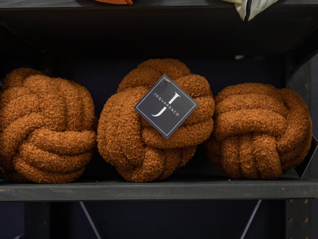 Interior accessories on display at the Jaquard & Co pop-up shop in Cascades. Picture: Mike Cooter (021124)