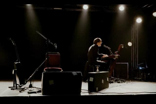 Screenshot from 'Live from an Empty Wedge' by Fast Trains, aka Tom Wells, for the launch of the ourWorld Volume 1 EP