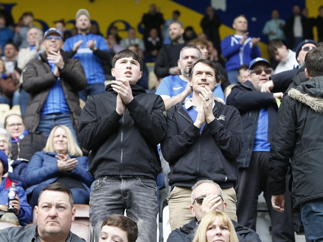 Pompey fans were back at Preston's Deepdale for the first time since March 2013.