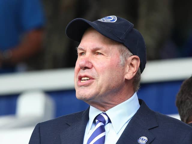 Pompey chairman Michael Eisner.