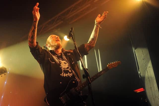 Ginger Wildheart and The Sinners at The Wedgewood Rooms on October 27, 2022. Picture by Paul Windsor
