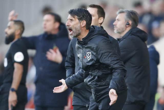 Pompey boss Danny Cowley