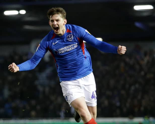 Steve Seddon celebrates scoring against Rochdale after coming on as a 54th-minute substitute.  Picture: Robin Jones