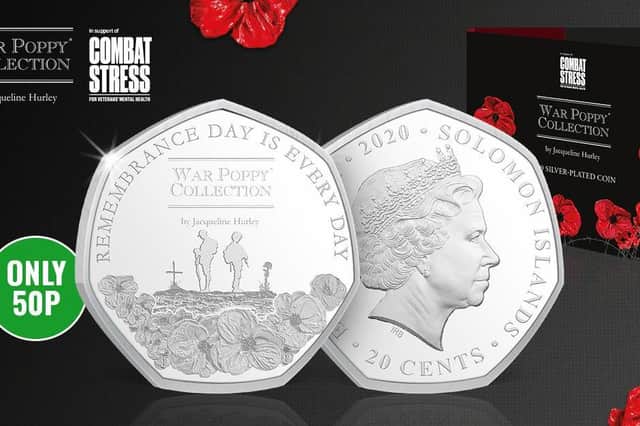 War Poppy coin is on sale now. Picture: The Koin Club