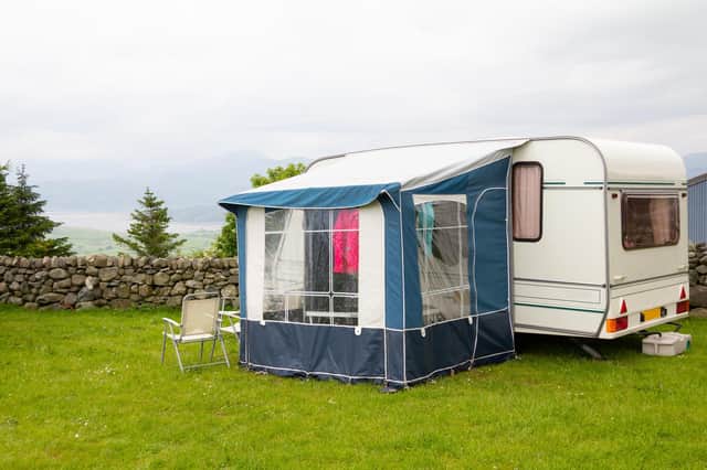 All alone in a caravan with nowhere to go… Picture by Shutterstock
