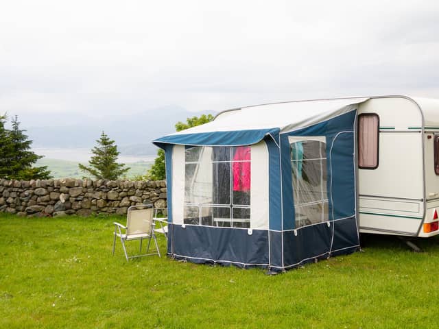 All alone in a caravan with nowhere to go… Picture by Shutterstock