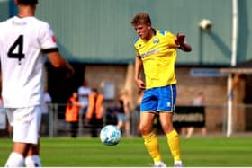 Baffins have signed Gosport defender Dan Aitken until the end of the season