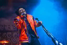 Benji Webbe of Skindred at Portsmouth Guildhall for The Night of The Living 'Dred on October 31, 2024. Picture by Scott Chalmers Photography