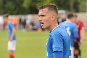 Harry Kavanagh, from Waterlooville, has been handed his Pompey first-team debut in tonight's Papa John's Trophy clash with West Ham. Picture: Duncan Shepherd