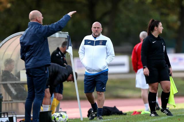US Portsmouth manager Glenn Turnbull. Picture: Chris Moorhouse (260920-45)