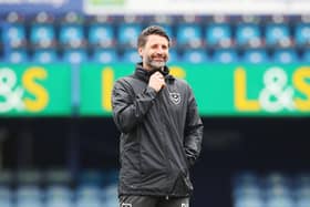 Danny Cowley wants his Pompey 'underdogs' to defy the odds and earn a play-off spot. Picture: Joe Pepler