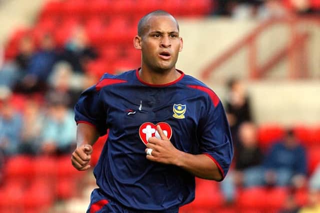 Former Pompey midfielder Nigel Quashie.