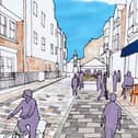 A road concept picture of Castle Road, Southsea. Pic Portsmouth City Council.