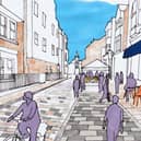A road concept picture of Castle Road, Southsea. Pic Portsmouth City Council.