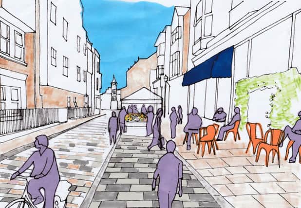 A road concept picture of Castle Road, Southsea. Pic Portsmouth City Council.