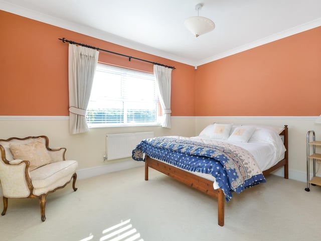 This four bedroom detached family home is on the market at a guide price of £950,000. It is listed by Fine and Country.