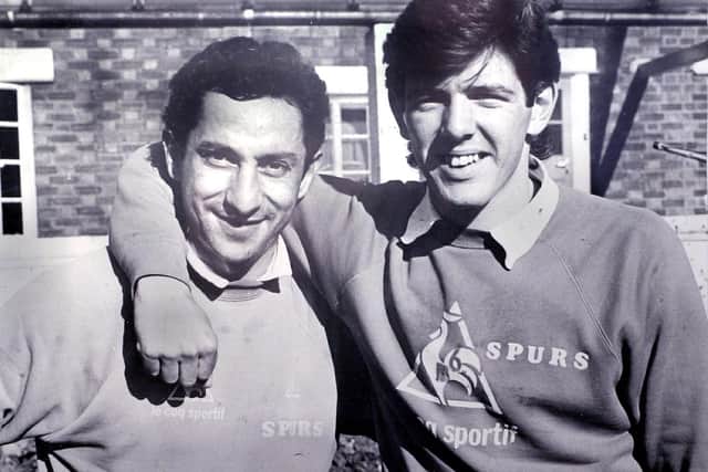 David Leworthy was a team-mate of Ossie Ardiles' at Spurs - just two years after being released by Pompey.
