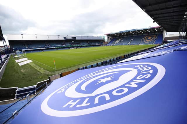 General view of Fratton Park