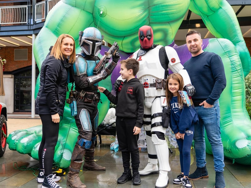 Louise Hurley, Preston sienna-louise & Ian Hurley at the Spooktacular Portsmouth Comic Con at Gunwharf.
Photos by Matthew Clark
