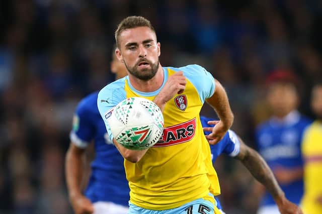 Pompey new-boy Clark Robertson. Picture: Alex Livesey/Getty Images