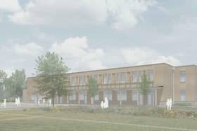 Artist's impression. Hampshire County Council planning application.