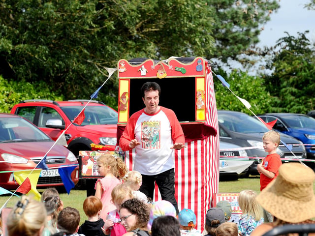 Pictured is: The Magic show. Picture: Sarah Standing (260824-5635)