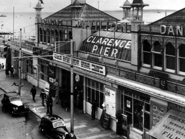 Clarence pier pavilion in the 1930's