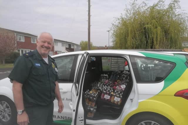 Community nurses were donated iPro drinks