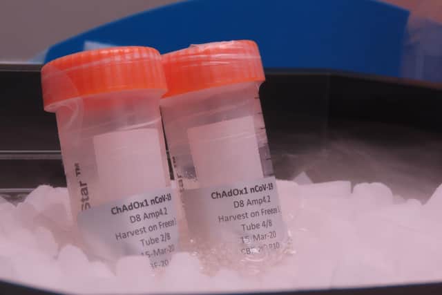 Hampshire volunteers are to take part in the first human trials of a Covid-19 vaccine. 

Sean Elias/PA Wire