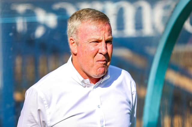 Kenny Jackett insists spots are up for grabs for the July 3 play-off semi-final first leg against Oxford United. Picture: Nigel Keene/ProSportsImages/PinP