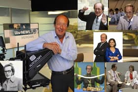 EVER-PRESENT:  Fred Dinenage, author, presenter and Meridian TV news anchor. Main image: Malcolm Wells (141209-0357)