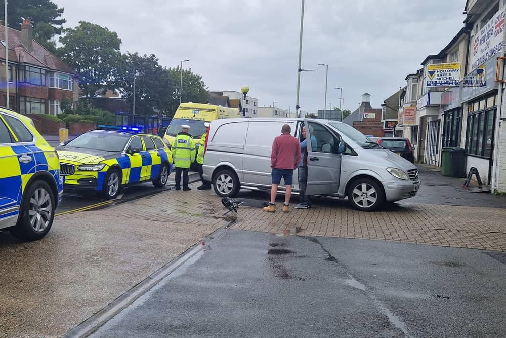 The crash took place at about 9am this morning.