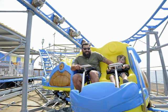 Three fresh attractions have been opened at The Clarence Pier amusements in Southsea.
Picture Ian Hargreaves (180720-7)