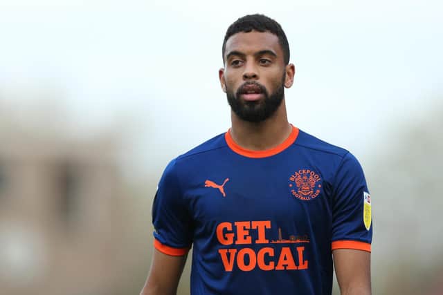 CJ Hamilton signed for Blackpool last summer. Picture: Charlotte Tattersall/Getty Images